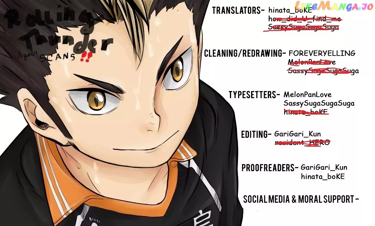 Haikyuu!!, Chapter 301 image 01